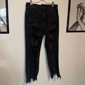 American eagle, black wash, worn twice